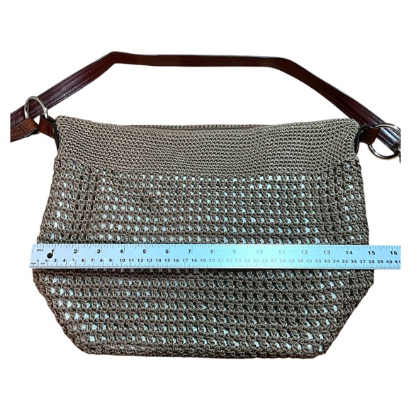 Brown Woven Shoulder Bag - Picture 6 of 10